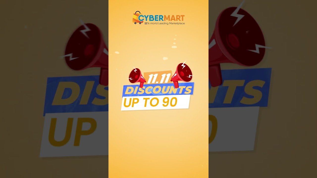 CyberMart brings you discounts up to 90% off! 🎉The most awaited 11.11 sale!