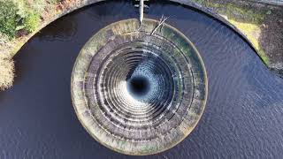 Ladybower Resevoir, Shaft Spillways - AKA Plugholes
