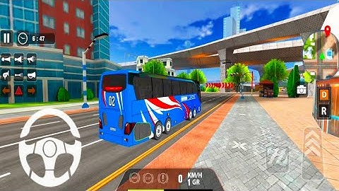 Bus Simulator : Real Bus Games | New Open World Driving Bus Games | Best Android Simulator Game 2025