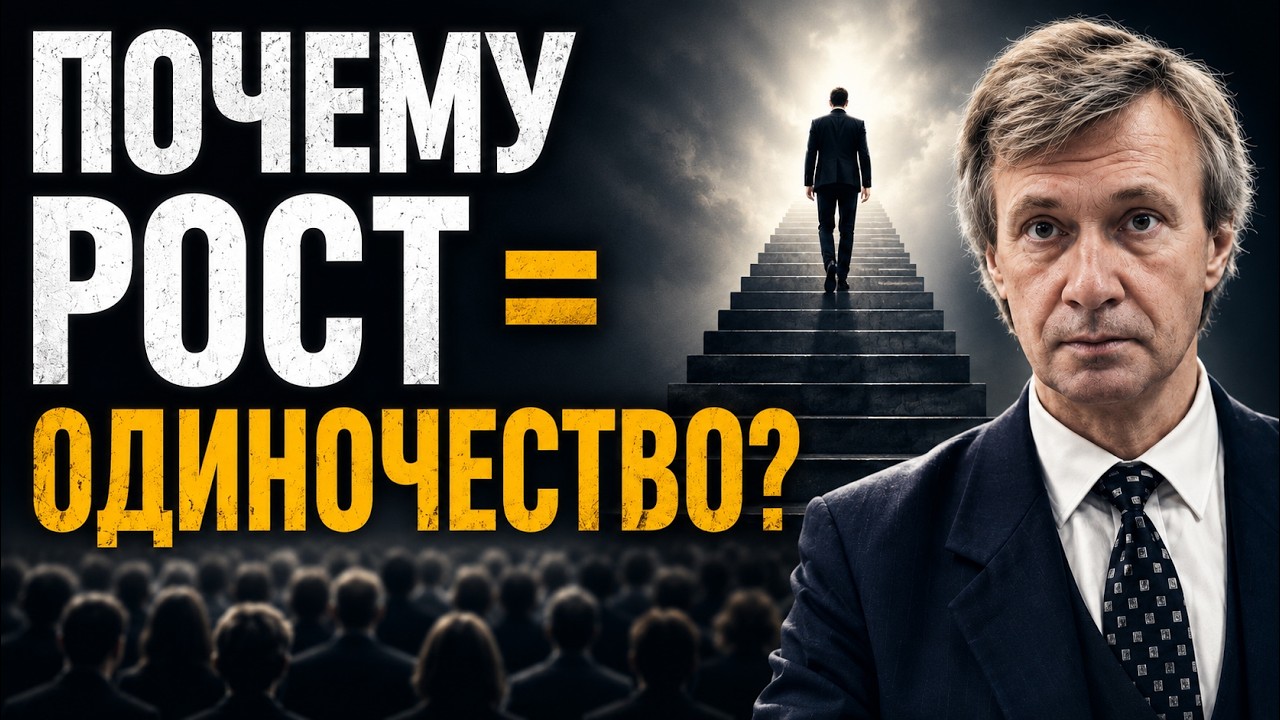 ПОЧЕМУ РОСТ = ОДИНОЧЕСТВО? — Transcript