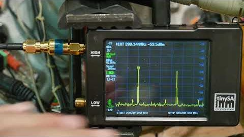 #557b TinySA Power Levels (don