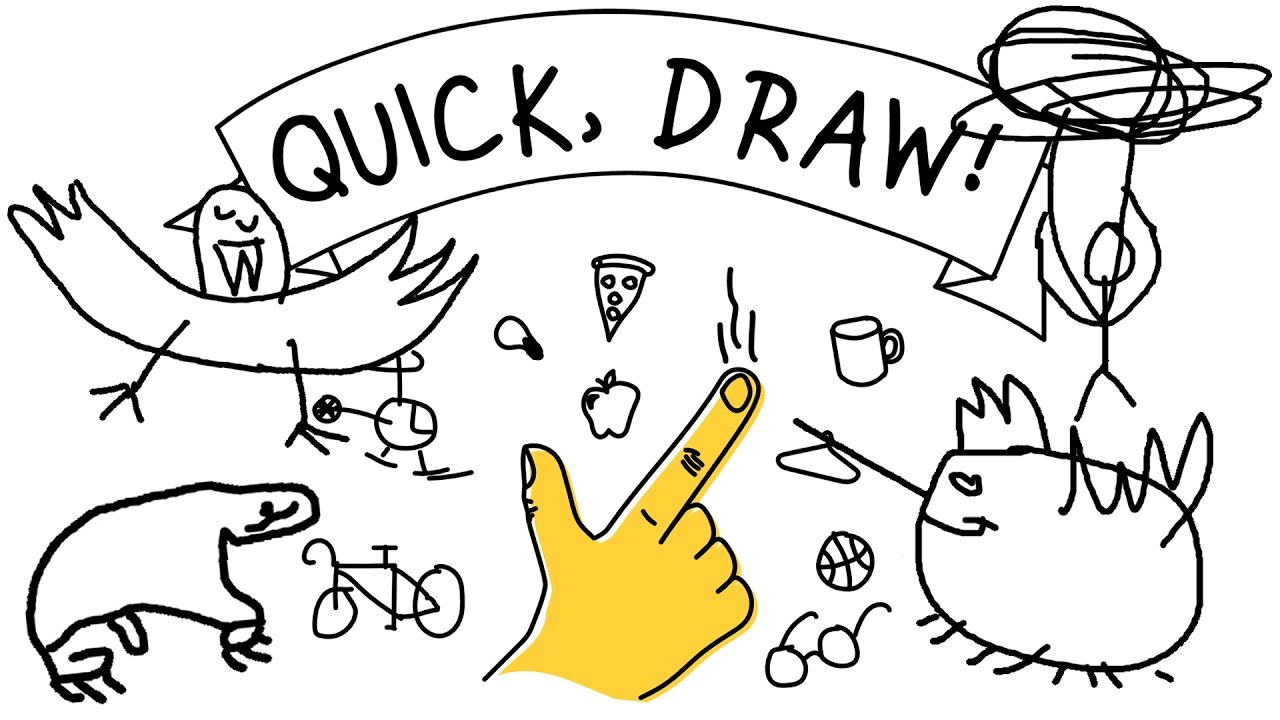 Você já usou o Google Quick Draw? 🤔 É um misto de jogo e