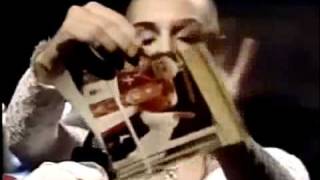 Video thumbnail of "Sinead O'Connor ripping Pope picture - Fight the real enemy"