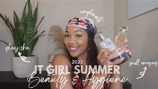 MASSIVE SUMMER BEAUTY/ HYGIENE MUST HAVES ☀️💅🏽 : perfumes, body butter, glow oil, makeup, &amp; more