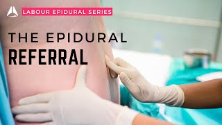 The Epidural Referral Process | #anesthesiology #anesthesia #labour  #epidural