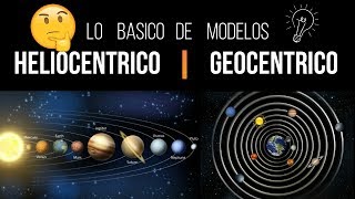 Modelo HELIOCÉNTRICO y GEOCÉNTRICO - conceptos básicos de los sistemas -  YouTube