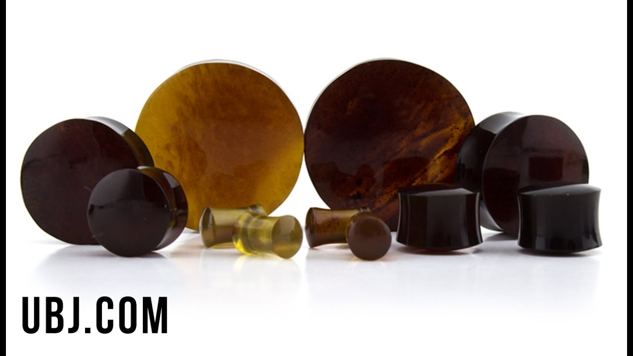 Amber Plugs (2 Gauge - 1 & 1/4