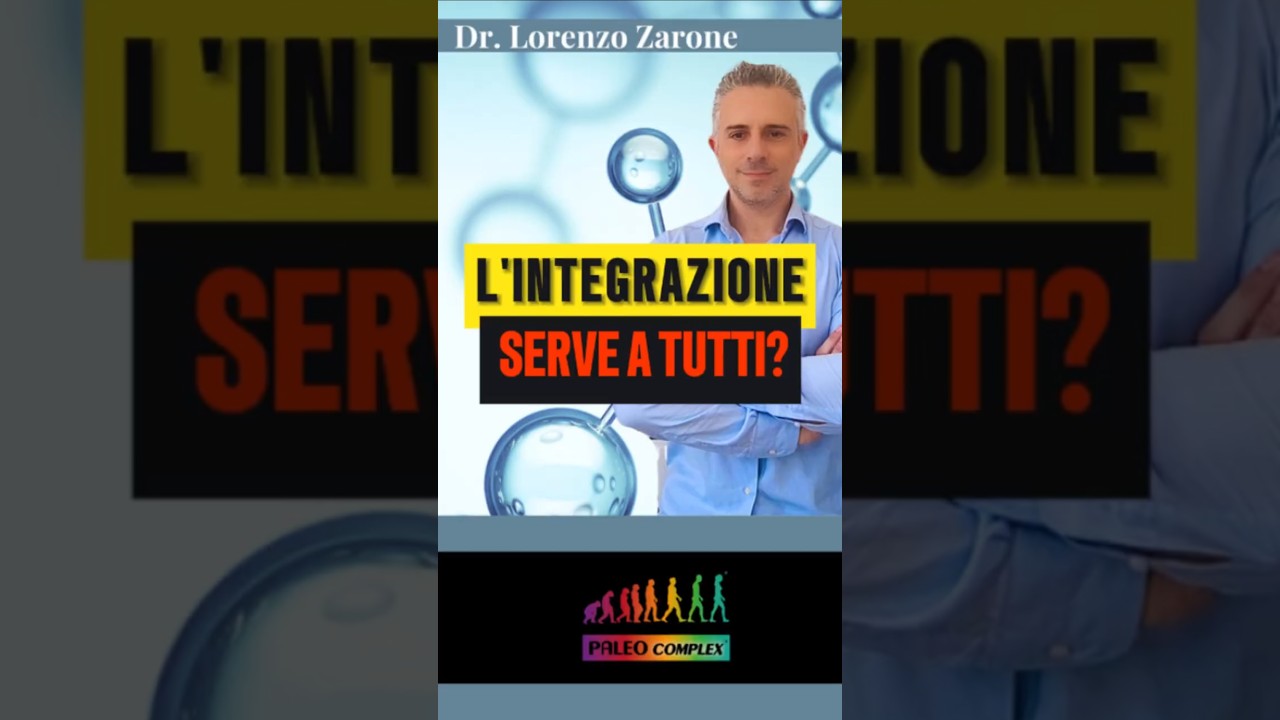 ➡️L'INTEGRAZIONE SERVE A TUTTI? 