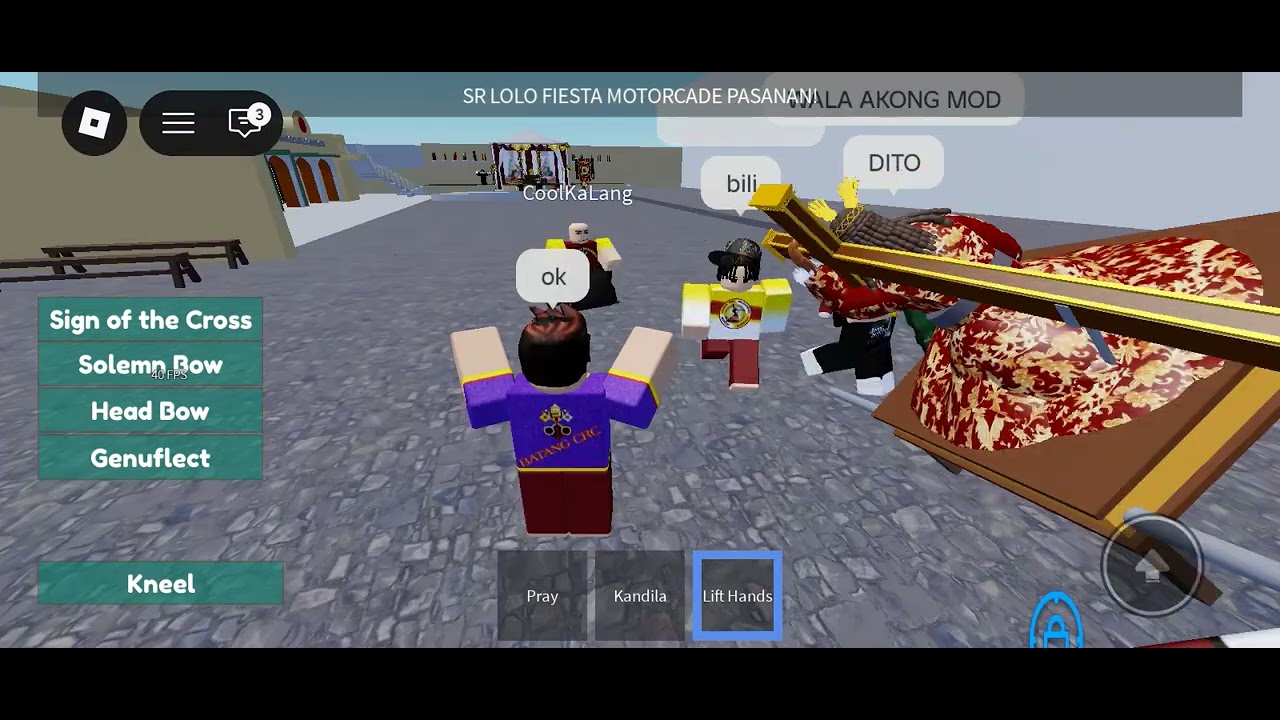 Ro-Virtual-Cavjte city/sr.lolo fiesta motorcade Pasanan