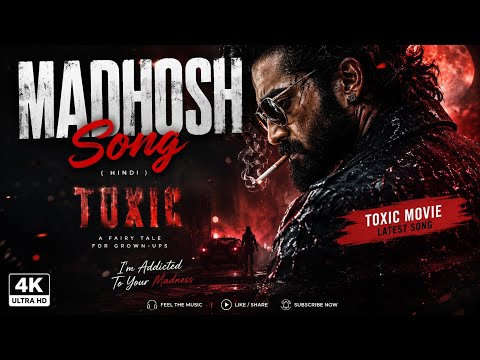 Madhosh | Toxic (Hindi) | Rocking Star Yash, Tara Sutaria | Tanishk, Arslan, Faheem, Siddharth, Syed