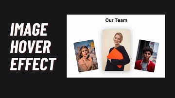 How To Add Interactive Image Hover Effect To Your Website Using HTML & CSS