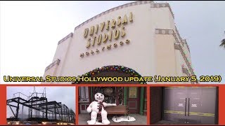 Universal Studios Hollywood update (January 5, 2019)