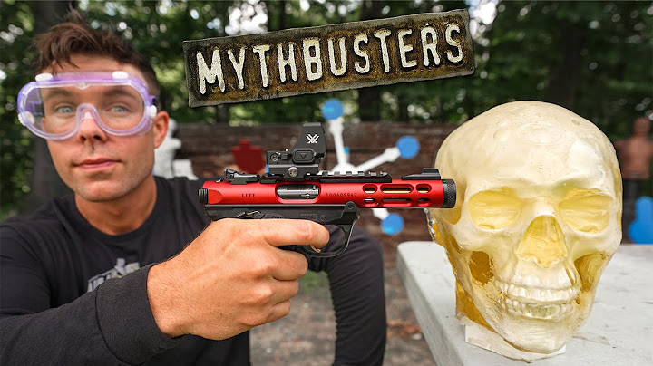 How Lethal is a 22LR Contact Blast?! (Ultimate Assassins Bullet)