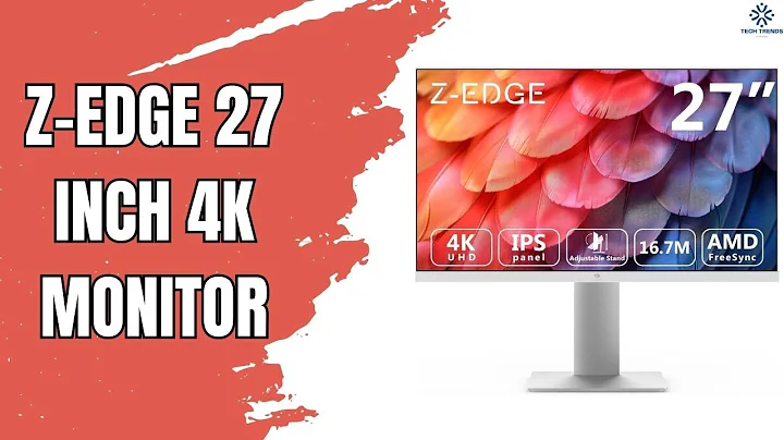 Z-Edge 27” 4K IPS Monitor – Ultra HD, HDR, FreeSync & 75Hz Refresh Rate