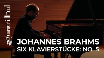 Orion Weiss: Brahms Op.118, No. 5: Romanze