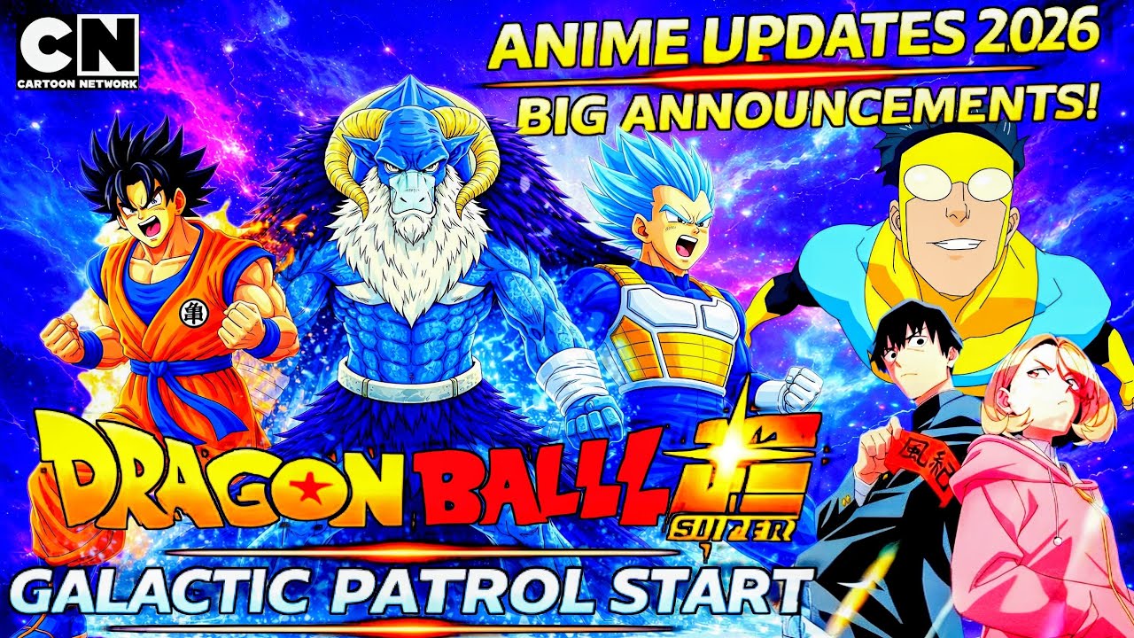 BIG Anime Updates 2026 🔥 Dragon Ball Super Is BACK | Invincible S4, Sakamoto Days  