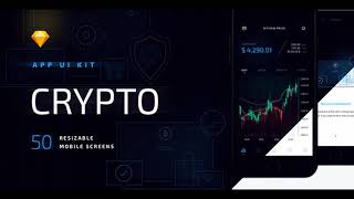 Crypto Mobile UI Kit | Themeforest Website Templates and Themes