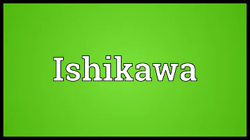Che cos'è il metodo di Ishikawa?