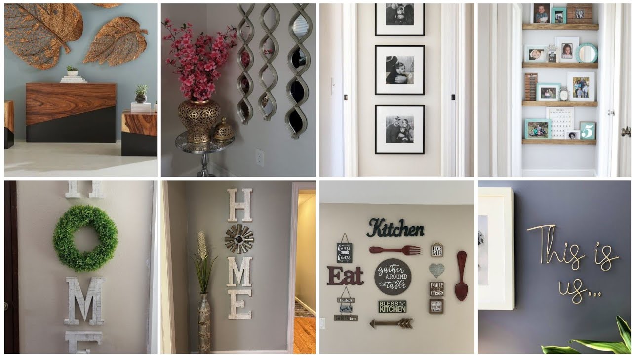 very trending beautiful wall decor ideas//wall frames decor ideas - YouTube