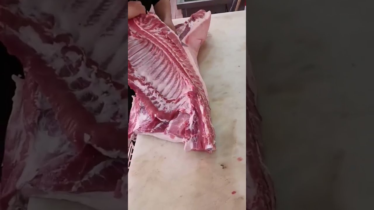 🥩Pork Segmentation | Ultra Decompression Breaks Down A Whole Slice Of Pork