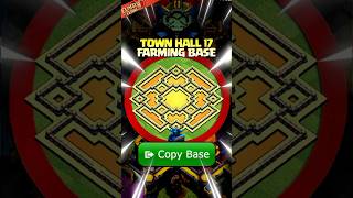 BEST TH17 FARMING BASE LINK! #clashofclans #coc #th17 #th17base