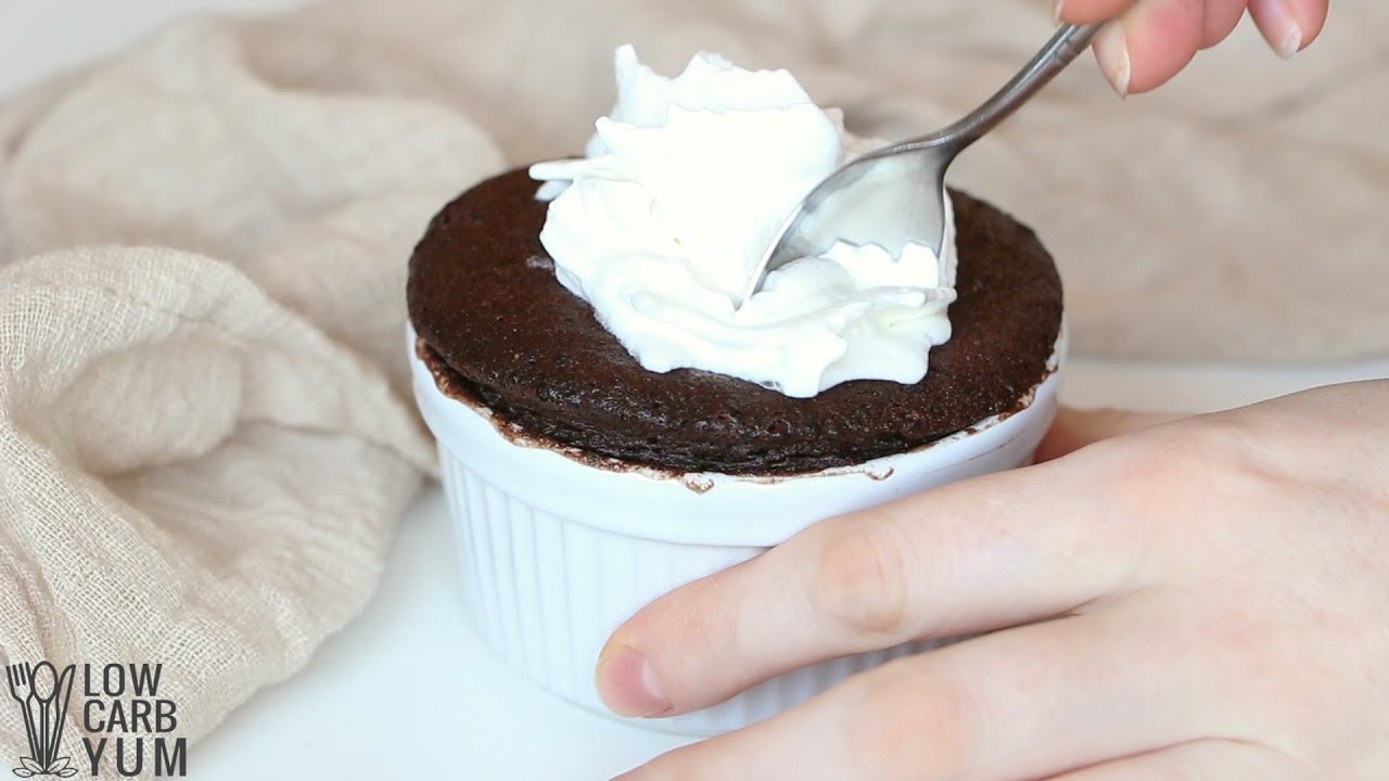 One Minute Low Carb Brownie dieteticas tomy