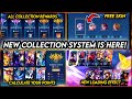 New collection system  free epic skin collector level loading screen effect  more  mlbb update