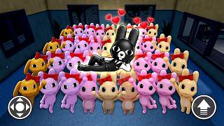 I Joined a 500-Girl-Only Team and CAUGHT ON CAMERA in Animal Hospital Anomaly?! NEW UPGRADED Animals