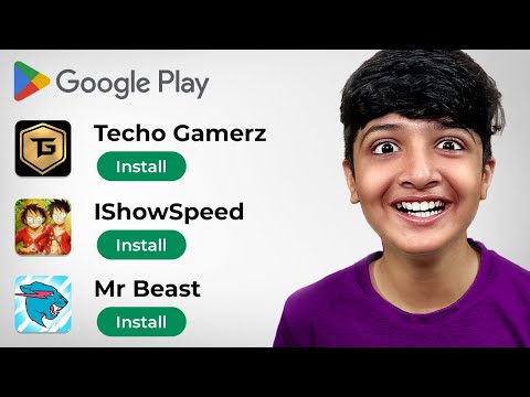 I PLAYED YOUTUBER GAMES ON PLAYSTORE !