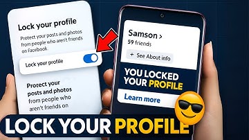 How to Lock Facebook Profile (NEW METHOD) Facebook Profile Lock Option Not Showing Fix