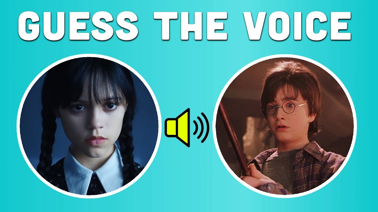 Guess The Voice... Wednesday vs Harry Potter Character Wednesday Quiz