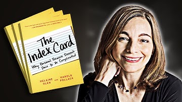 The Index Card | Summary In Under 9 Minutes (Book by Helaine Olen)