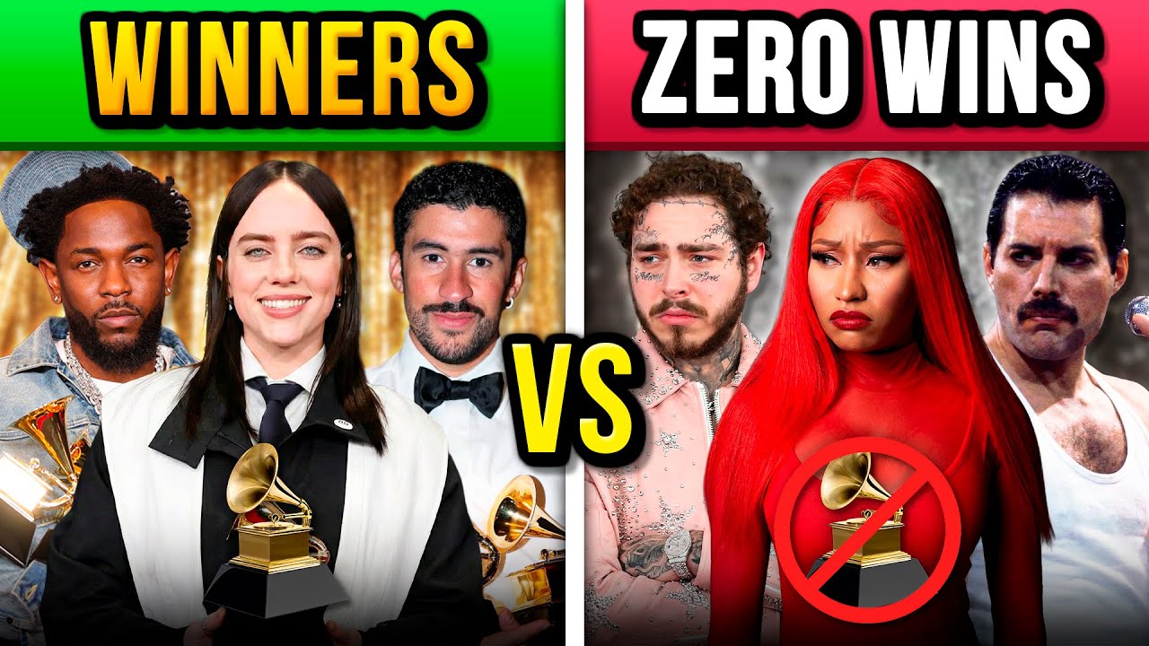 Artists Who Won Grammys vs Artists Who Never Did