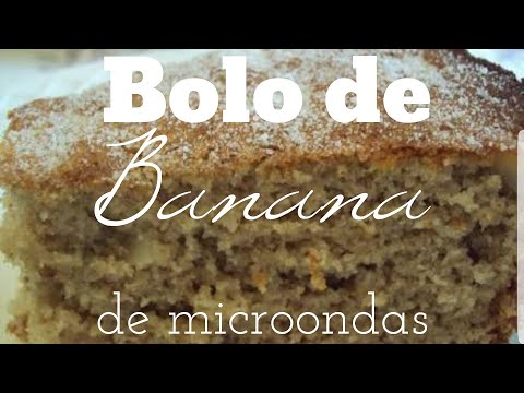 ***Bolo de Banana