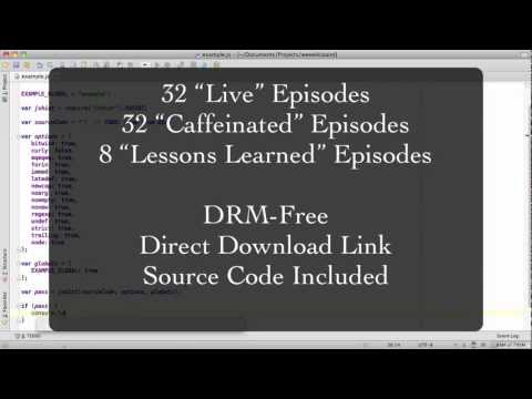 Let's Code: Test-Driven Javascript - Kickstarter Intro
