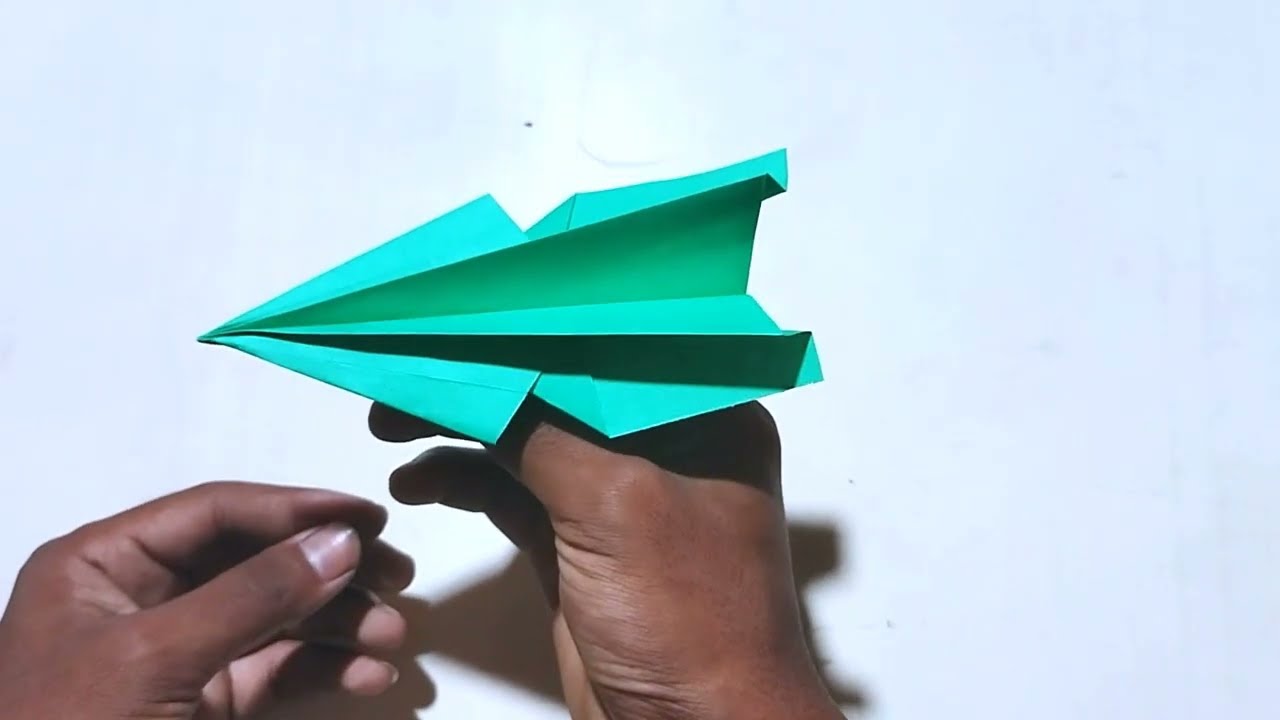 How to Make a Origami Plane That FlyFar | Easy Paper Plane Folding | Origami Paper Plane.