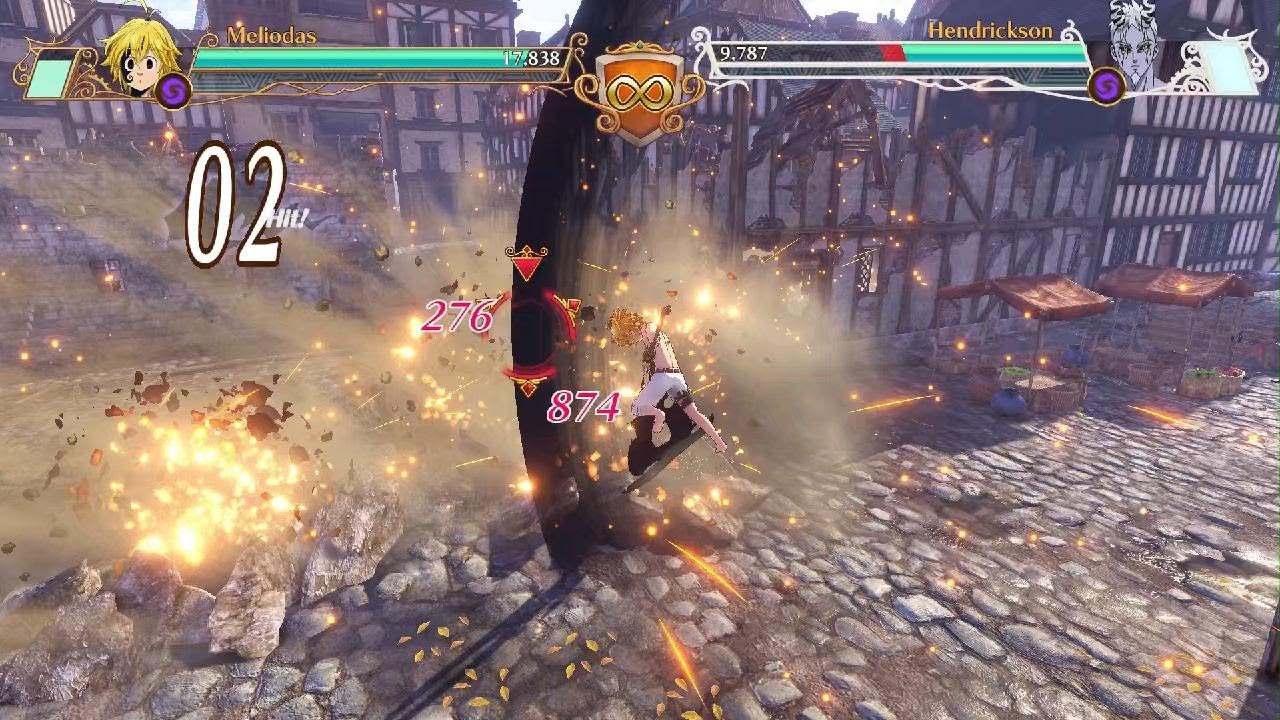 Day 513 of beating up hendrickson every day until Seven deadly sins origin comes out