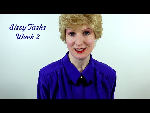 Sissy Tasks 2 - This week's sissy training tasks