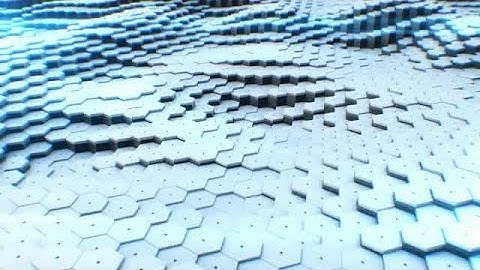 Hexagon Background Stock Motion Graphics