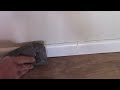 Rental remodel...installing baseboard