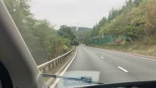 O Lloegr i Gymru. From England to Wales.