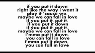 Brandy Ft. Chris Brown- Put It Down (LYRICS On Screen)