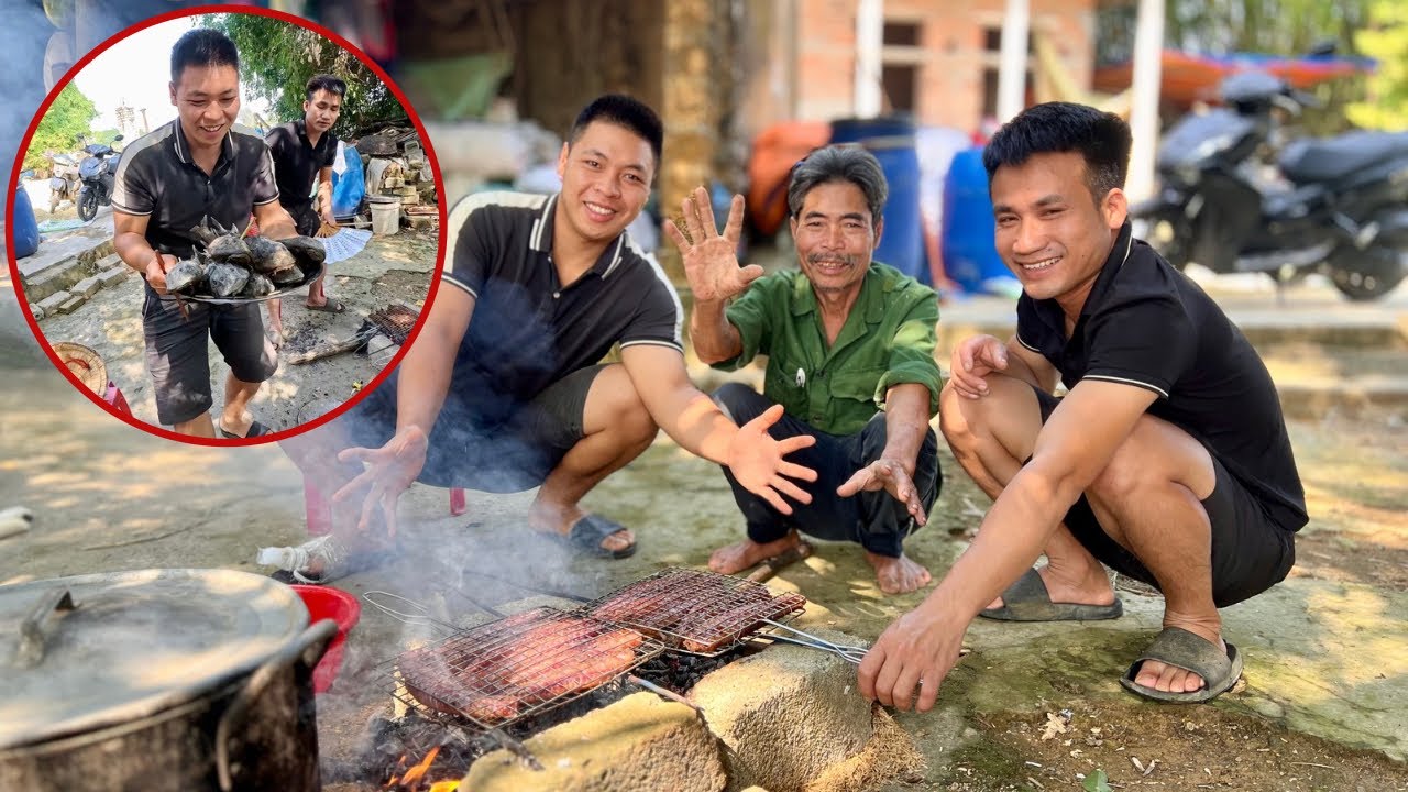 Cá Dọn Bể Lọc Thịt Nướng Sa Tế, Bác Thông Khen Hết Lời | HUY ANH TV