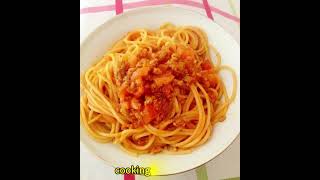 Easy Tomato Meat Sauce Spaghetti Recipe | How to Make Delicious Pasta with Homemade Sauce