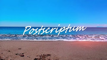 postscriptum.