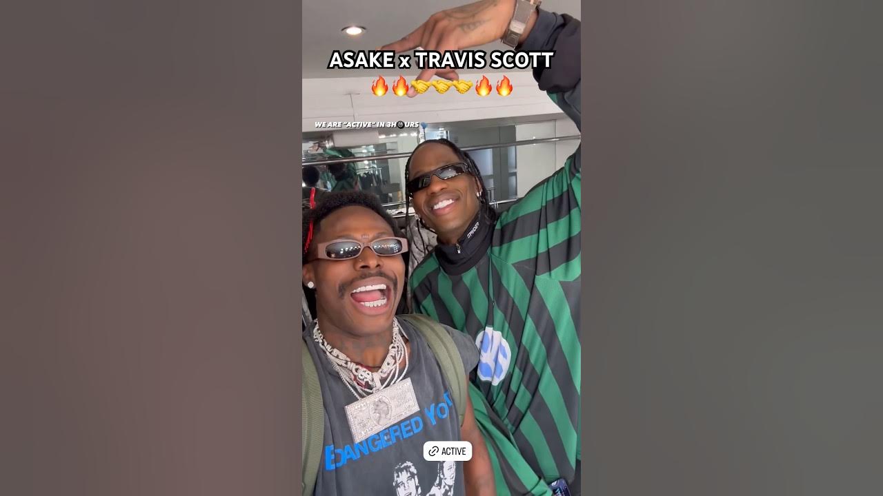 Travis Scott x Asake “ACTIVE” OUT NOW‼️ Travis Scott x Asake “ACTIVE” OUT NOW‼️