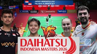 Download Lagu Hidayatullah/Pasaribu (INA) VS Christiansen/Bøje (DEN) | Duel Ketat Semifinal Indonesia Masters 2026 MP3