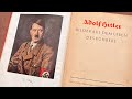 Нашел редкую Книгу 1935 года за $180 о жизни и карьере Гитлера в 1930-х годах до начала войны