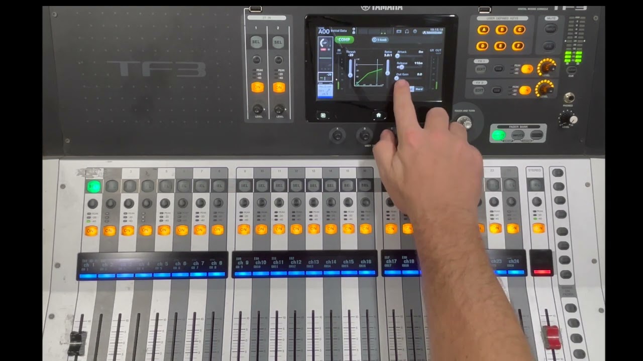 Yamaha TF Series Compressor & Gate