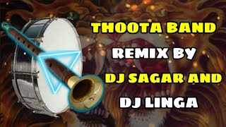 THOOTA BAND WITH FOLK SONGS REMIX BY DJ LINGA AND DJ SAGAR SMILEY #djlinga
